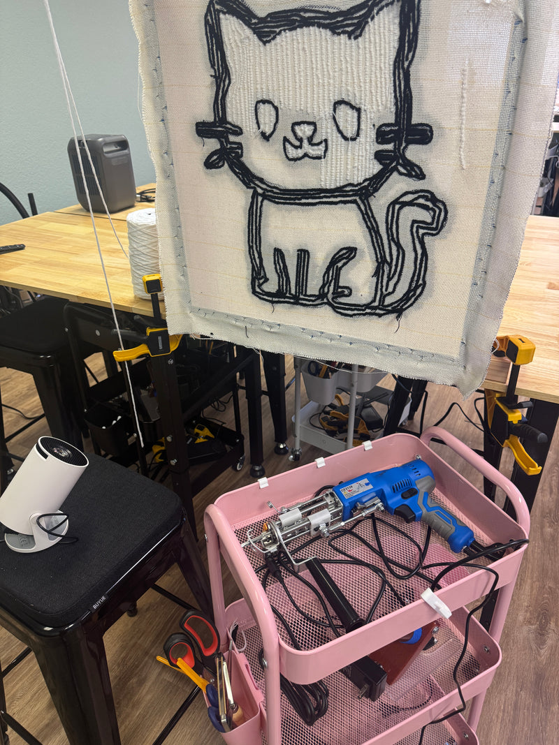 Create Your Masterpiece at  Petaluma Tufting Studio